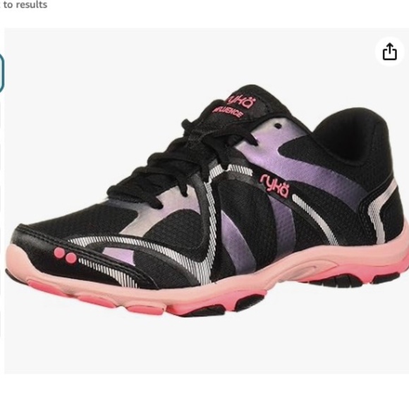 RYKA Women's Influence Cross Trainer, Black/Multi - Picture 1 of 7